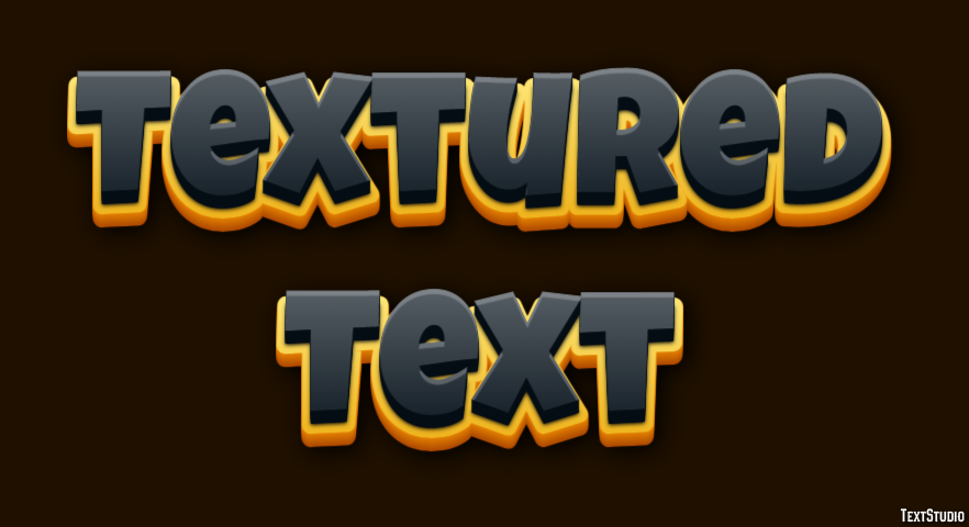 Textured Text Texteffekt
