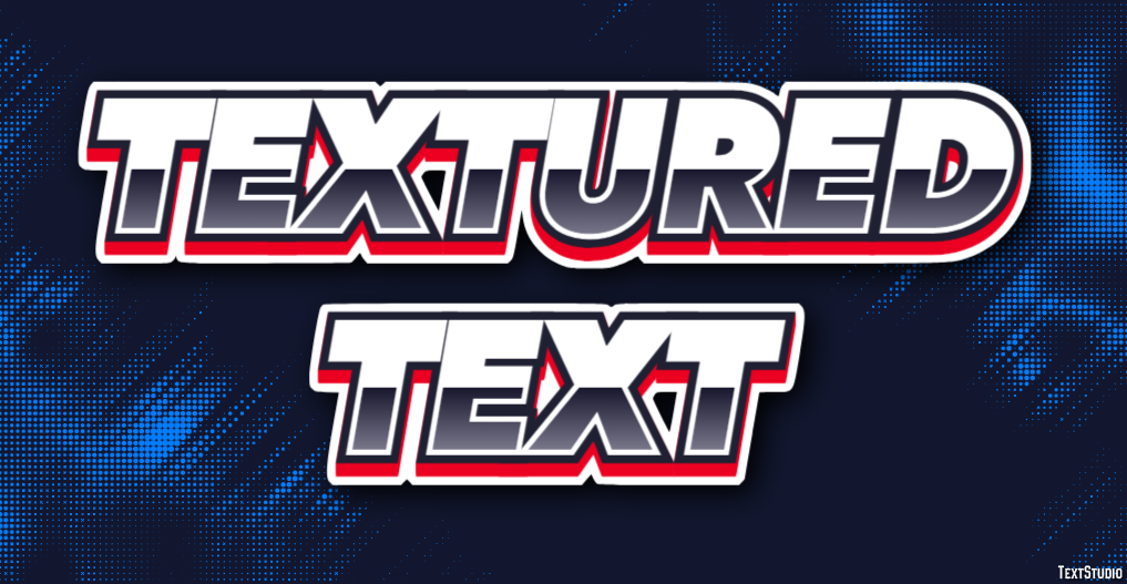 Textured Text Efekt tekstowy