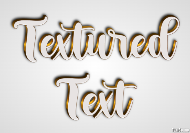 Textured Text Efeito de texto
