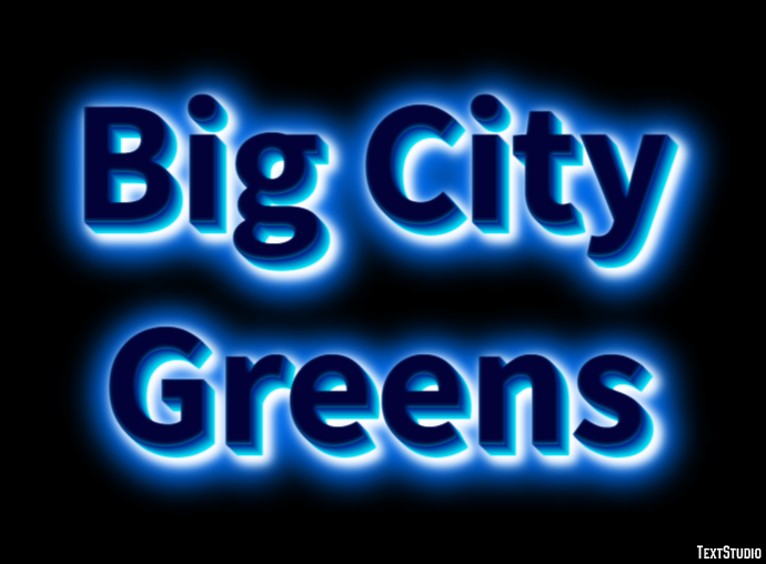 Big City Greens Efecto de Texto