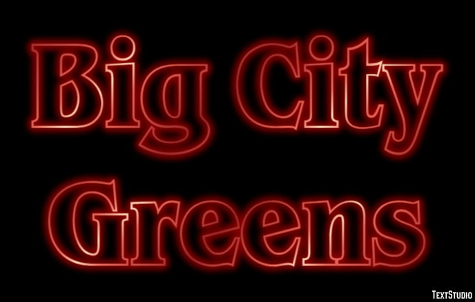 Big City Greens Text Effect