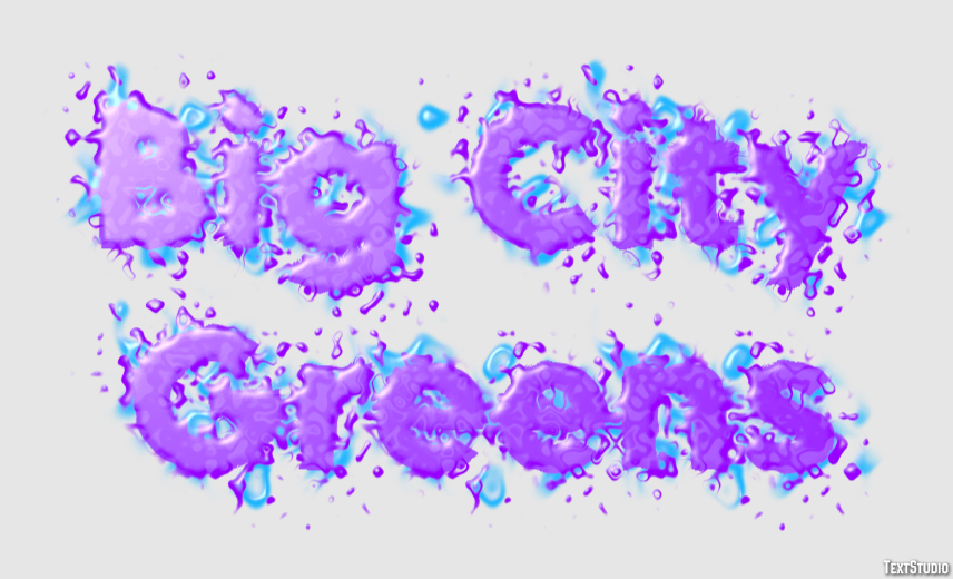 Big City Greens Text Effect
