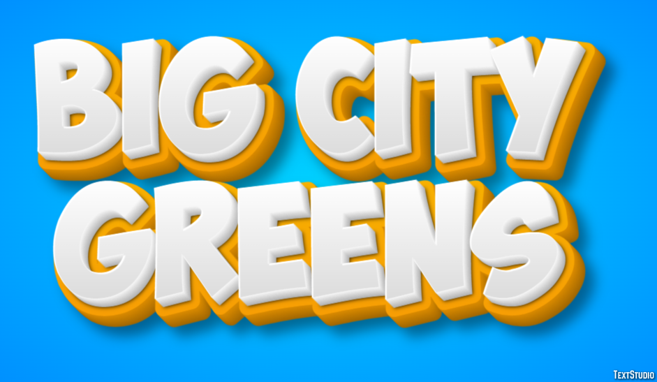 Big City Greens Effet de Texte