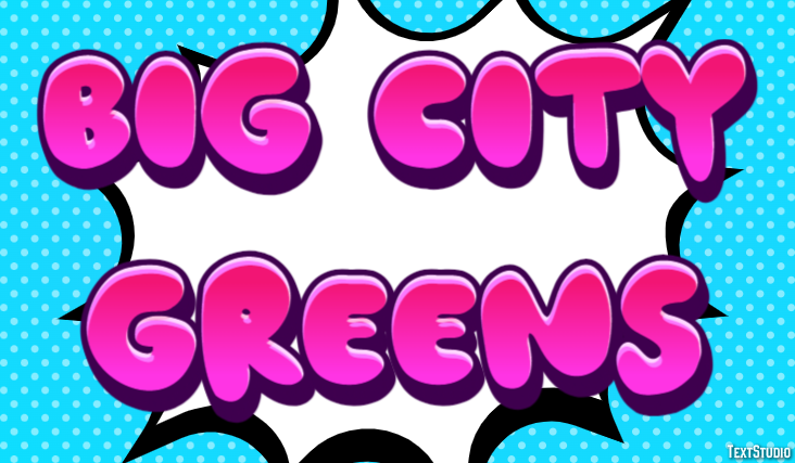 Big City Greens Efecto de Texto