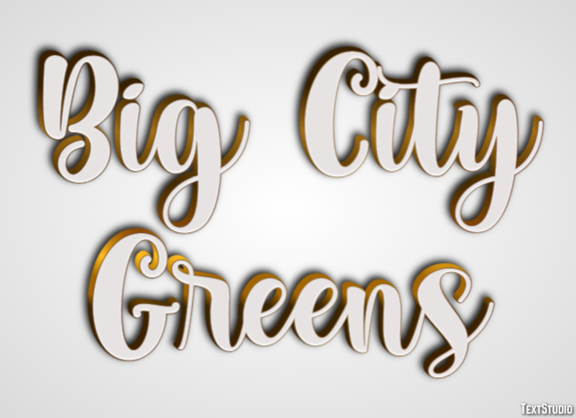 Big City Greens Effet de Texte