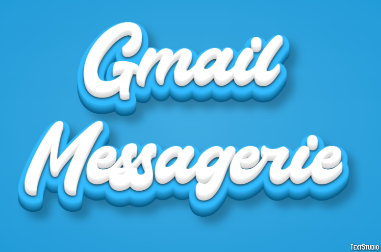 Gmail Messagerie Effetto testo