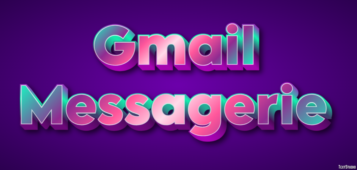 Gmail Messagerie Effetto testo