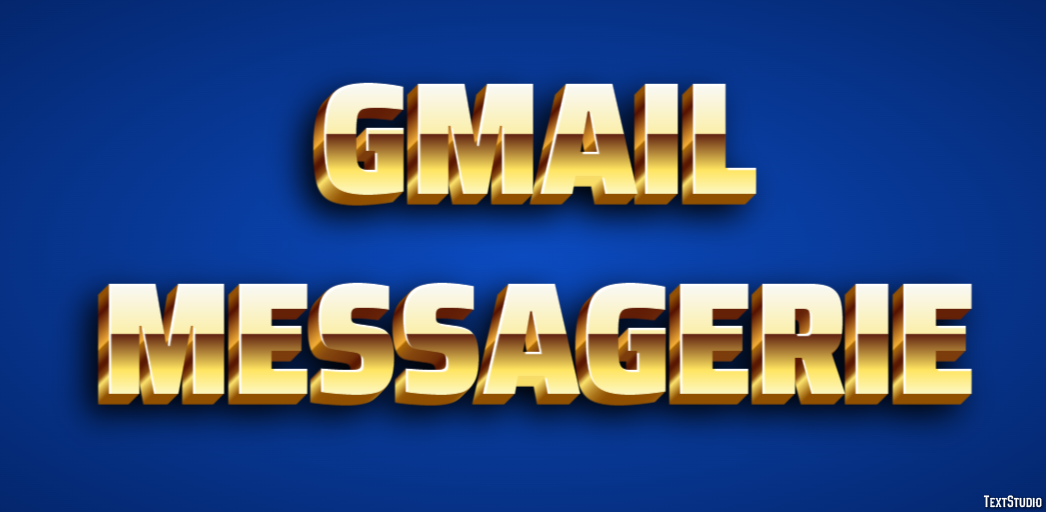 Gmail Messagerie Efekt tekstowy