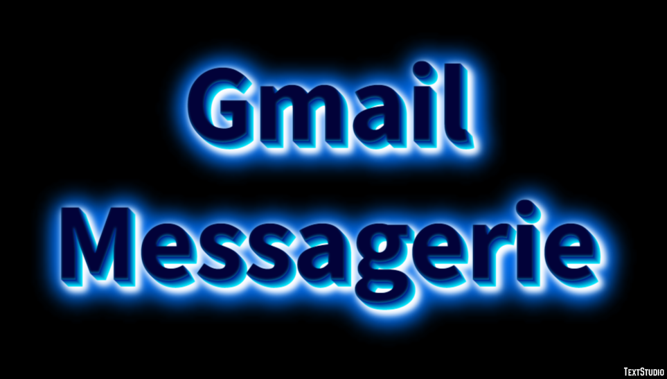 Gmail Messagerie Effet de Texte