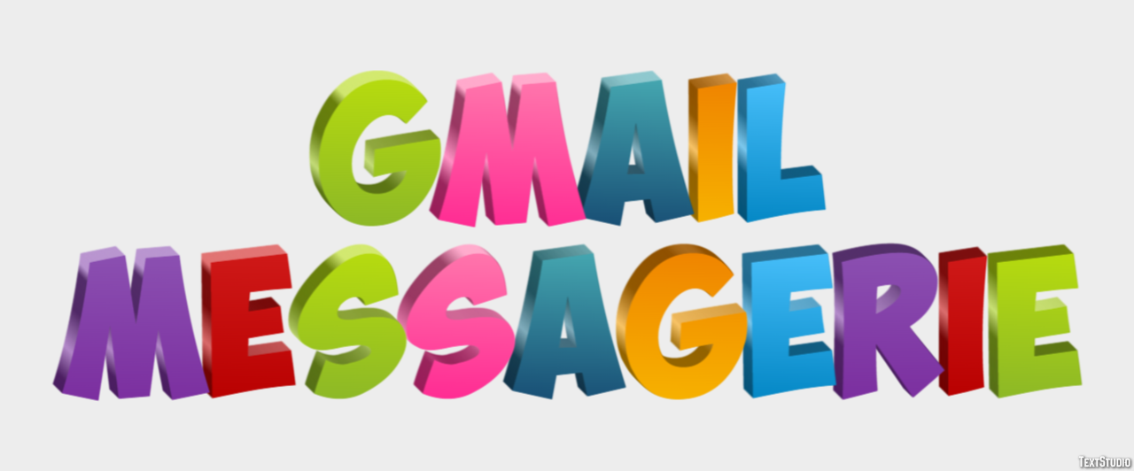 Gmail Messagerie Effetto testo