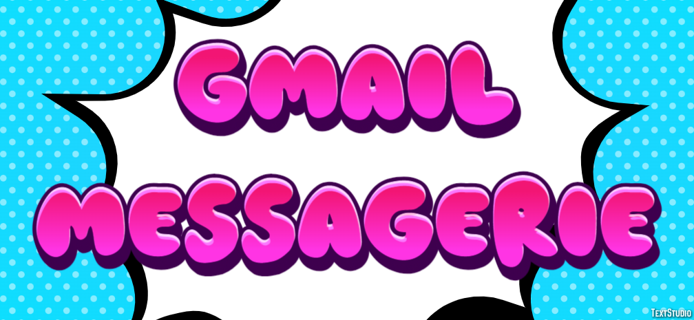 Gmail Messagerie Tekst Effect