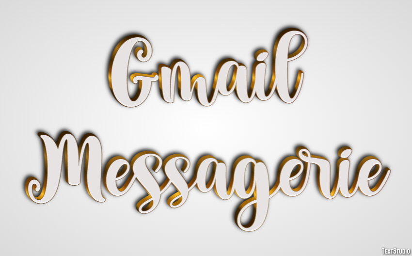 Gmail Messagerie Effetto testo