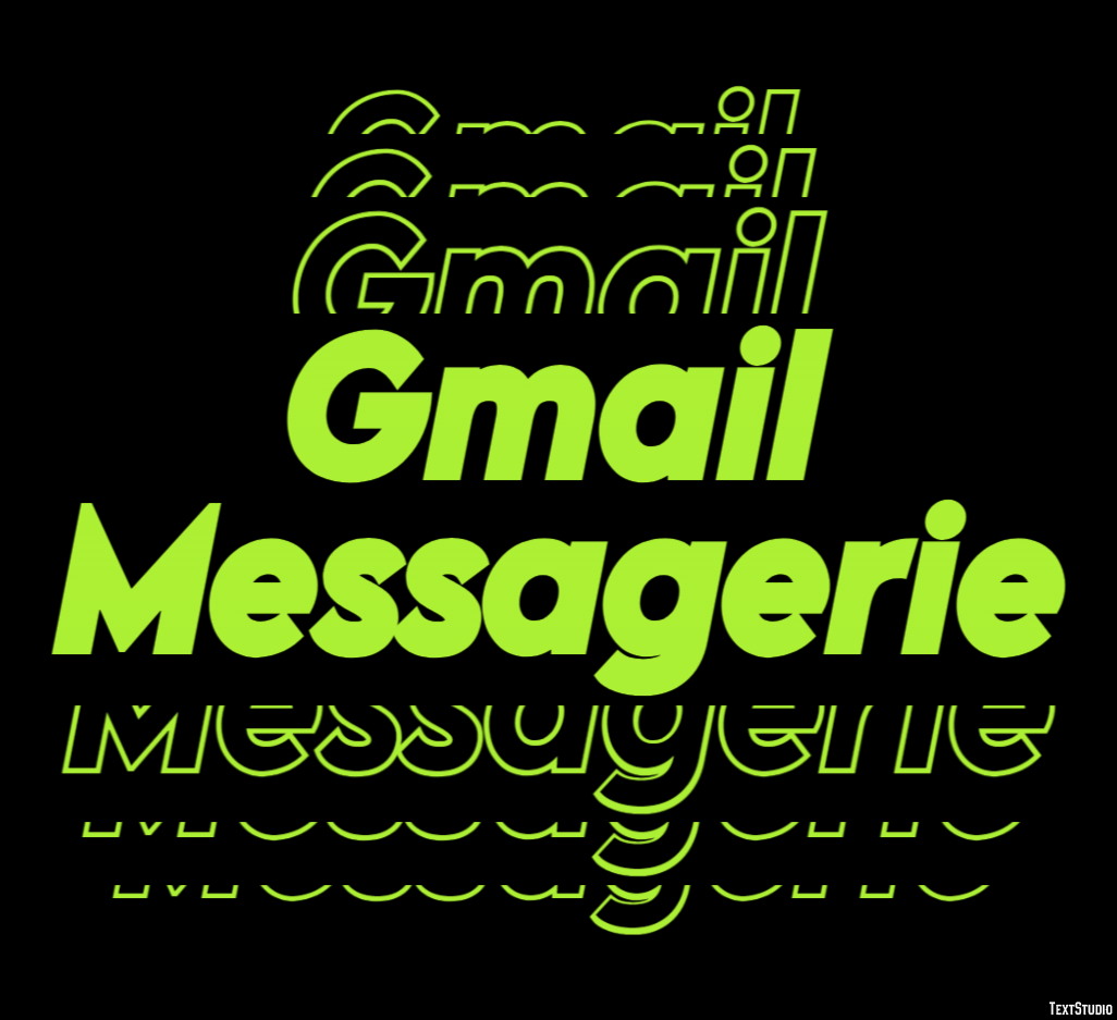 Gmail Messagerie Texteffekt