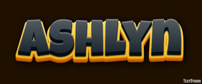 Ashlyn Effet de Texte