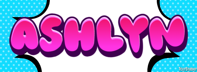 Ashlyn Efeito de texto