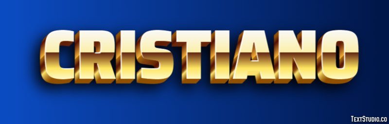 Cristiano Effetto testo