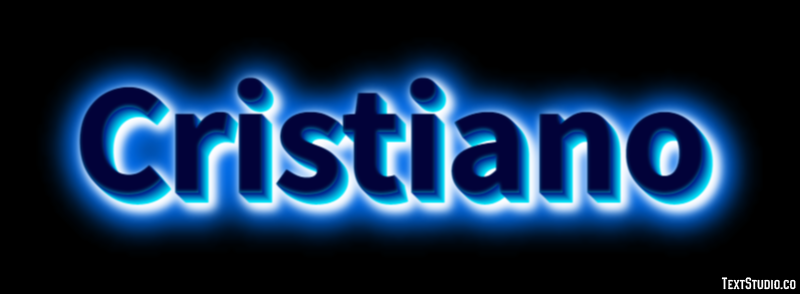 Cristiano Effetto testo