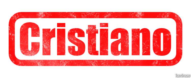 Cristiano Effetto testo