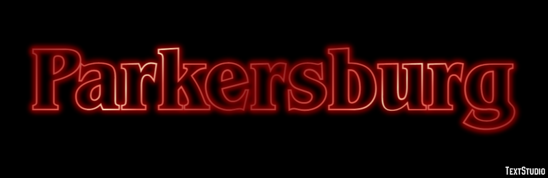 Parkersburg テキスト効果