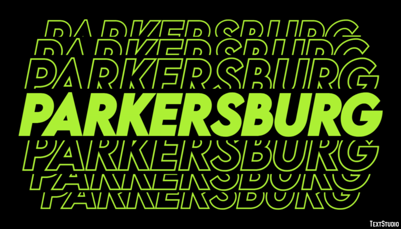 Parkersburg Effet de Texte