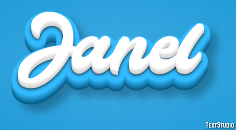 Janel Text Effect