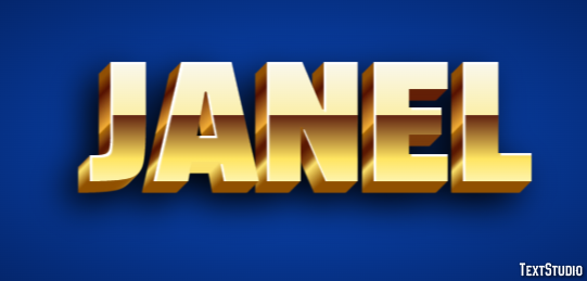 Janel Text Effect