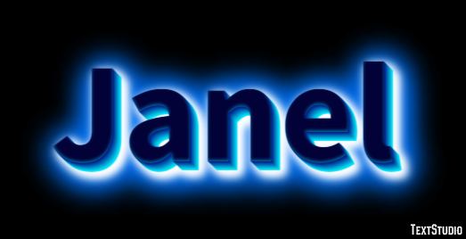 Janel Text Effect