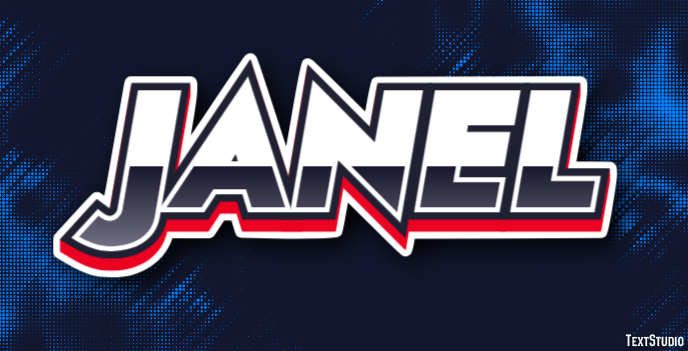Janel Text Effect