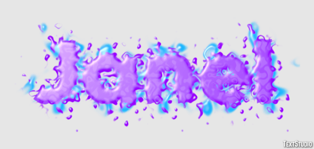 Janel Text Effect