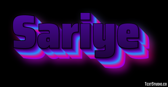 Sariye Metin Efekti