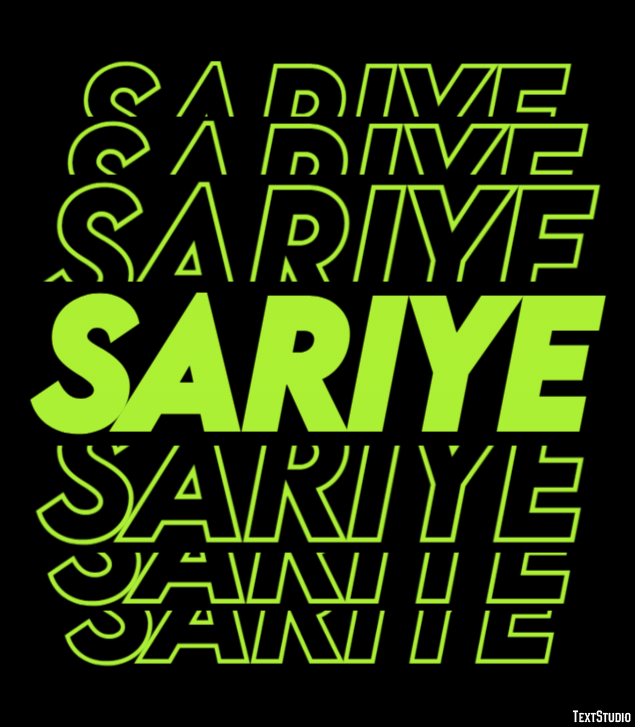 Sariye Metin efekti