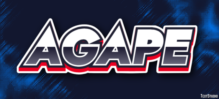 Agape Text Effect
