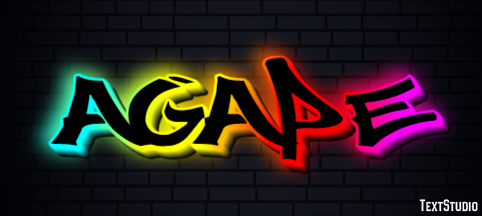 Agape Efekt tekstowy