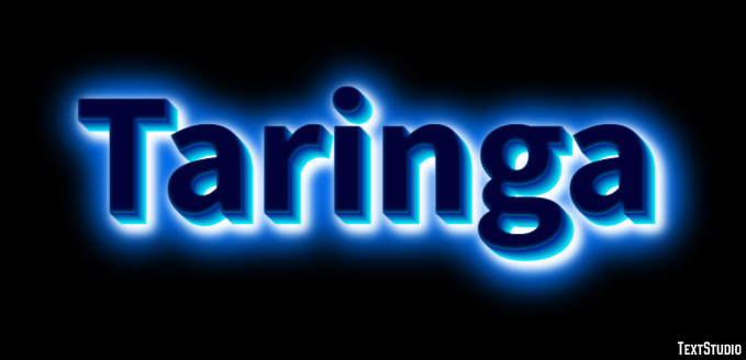 Taringa Text Effect