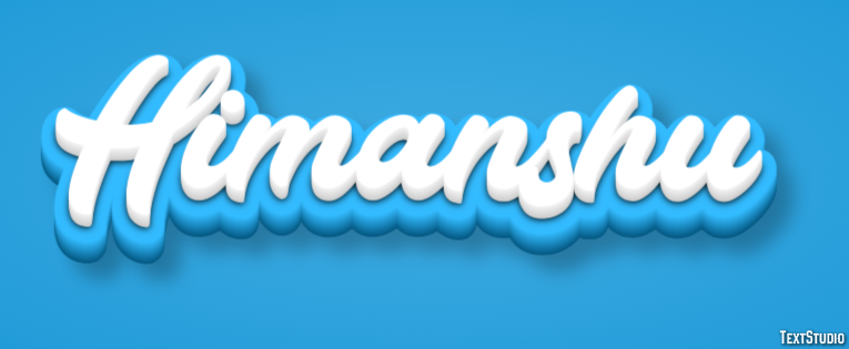 Himanshu Text Effect