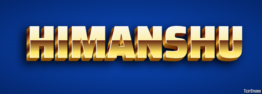 Himanshu Text Effect