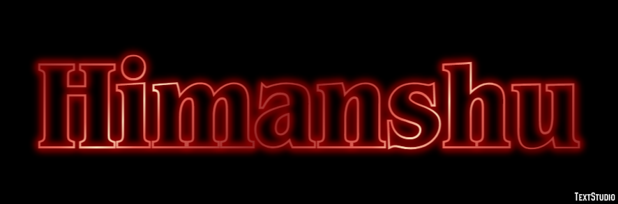 Himanshu Text Effect