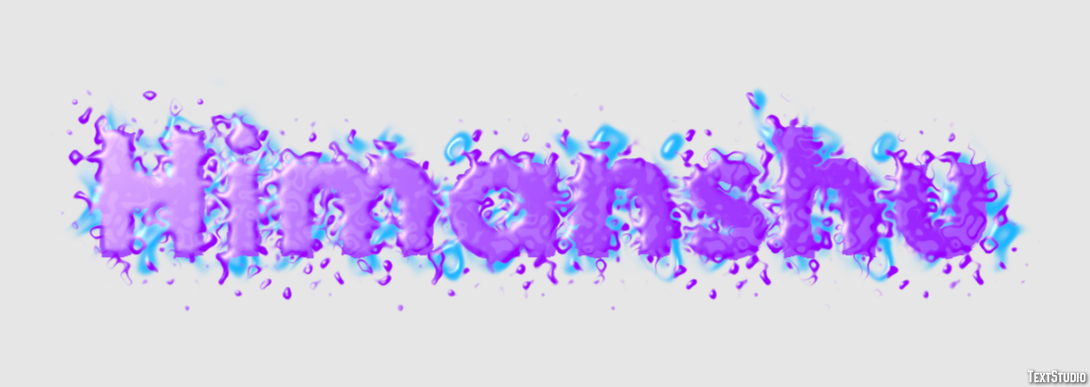 Himanshu Texteffekt