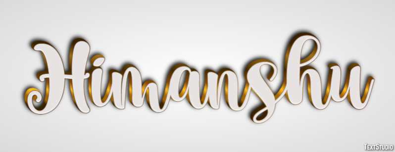 Himanshu Text Effect