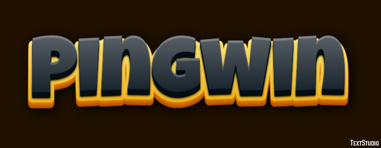 Pingwin Efekt tekstowy