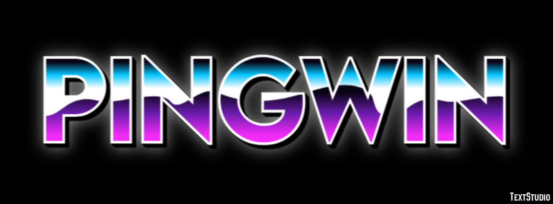 Pingwin Efekt tekstowy