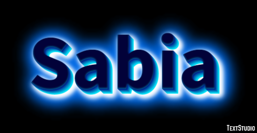 Sabia Effetto testo