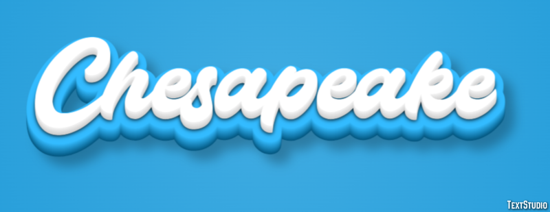 Chesapeake Efekt tekstowy
