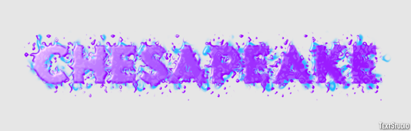 Chesapeake Tekst Effect