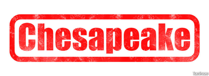 Chesapeake Efekt tekstowy