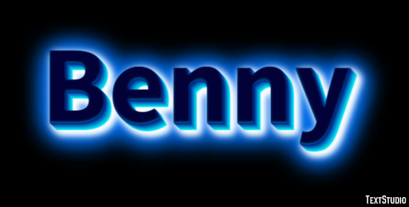 Benny Text Effect