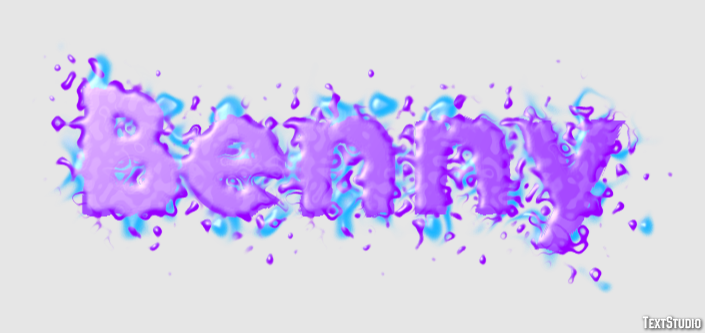 Benny Texteffekt