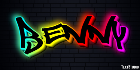 Benny Texteffekt