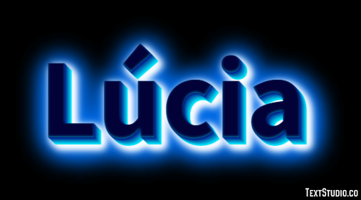 Lúcia テキスト効果