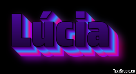 Lúcia テキスト効果